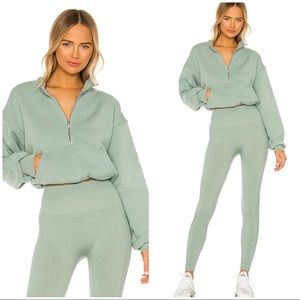 SETactive X Revolve Half Zip Sweatshirt in Aspen